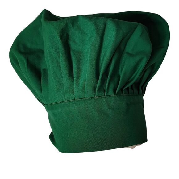 Chef Hat Cap Kitchen Accessories Green o/s - Picture 5 of 6